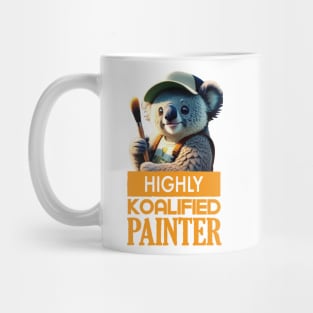 Just a Highly Koalified Painter Koala Mug